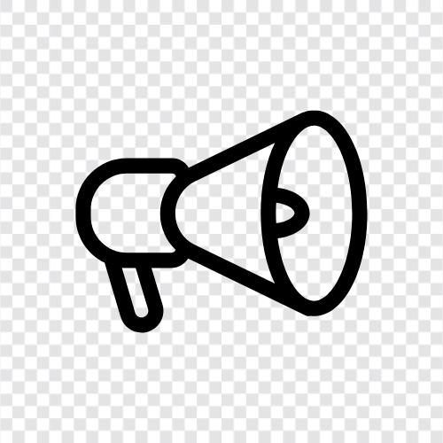 megaphone icon svg