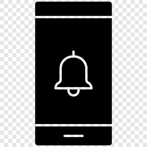 Nachrichten, Warnungen, PushBenachrichtigungen, Android symbol