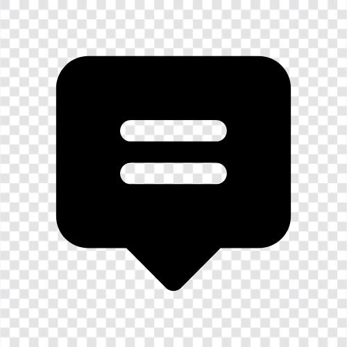 messaging, communication, social media, online chat icon svg