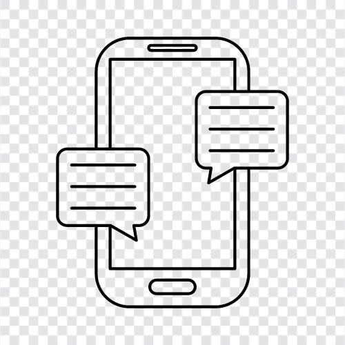 messaging, online chat, online messaging, online communication icon svg