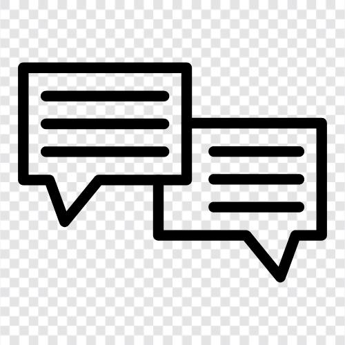 Messaging, MessagingApp, MessagingService, ChatApp symbol