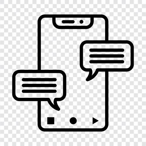 Messaging, Messaging App, Messaging Service, Social Media symbol