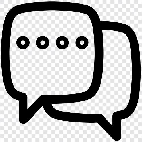 messaging, text, chatroulette, chatroulette alternative Значок svg