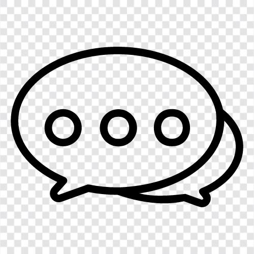 messaging, messaging app, chatroulette, online chat icon svg