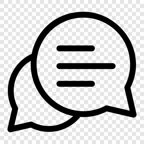 messaging, messaging app, chat app, talk icon svg