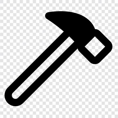 metal, tool, construction, demolition icon svg