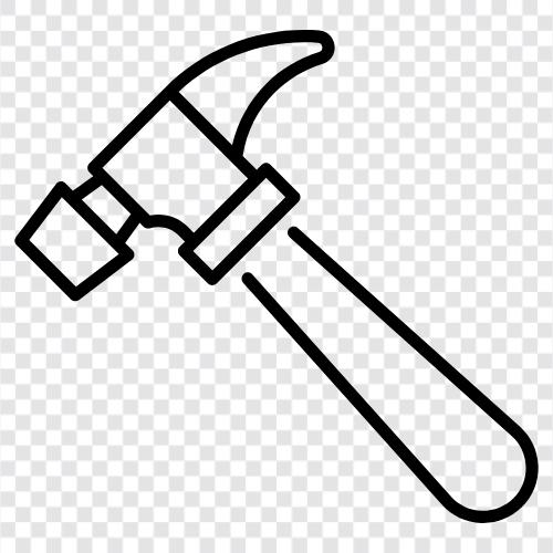 metal, tool, construction, hardware icon svg