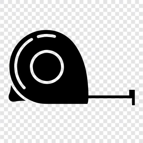 metal tape measure, measurements, inch, Tape Measure icon svg