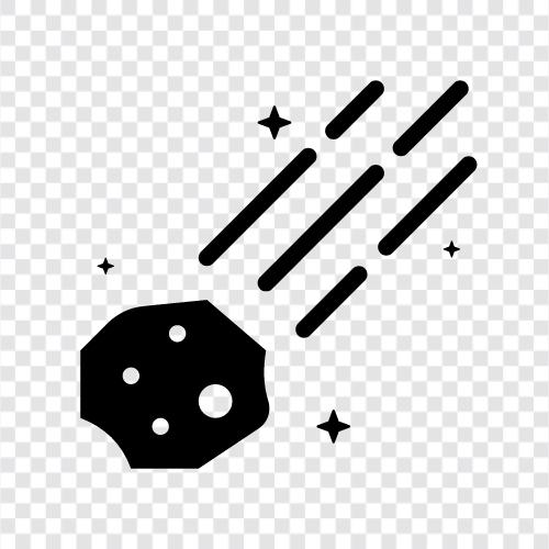 meteorite, space, astronomy, science icon svg