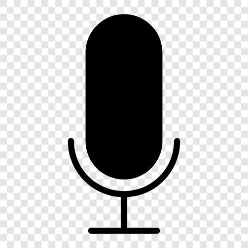 mic, voice, audio, sound icon svg