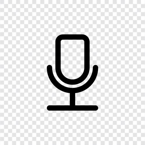 microphone, recording, audio, audio recording icon svg