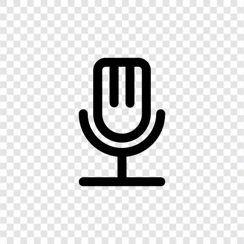 microphone, voice, recording, audio icon svg