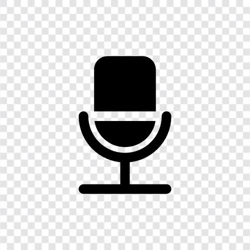 microphone, audio, audio recorder, recorder icon svg