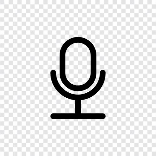 microphone, voice, recording, audio icon svg