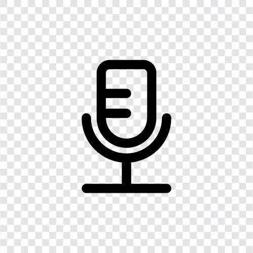 microphone, microphone reviews, best microphones, podcast microphones icon svg