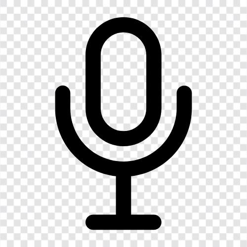 microphone, audio, audio recorder, recorder icon svg