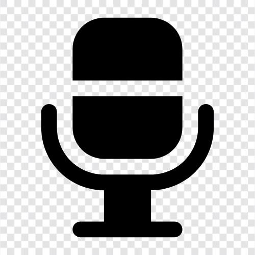 Microphones, Audio Microphones, Recording Microphones, Microphone icon svg