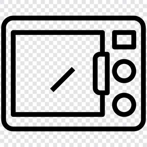 Microwave, Cooking, Food, Recipes icon svg