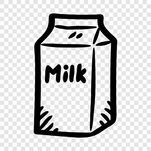 milk, carton, cardboard, recycled icon svg