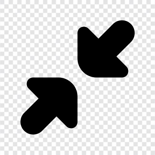 minimize, save, conserve, decrease icon svg