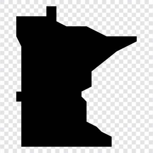 minnesota state map, maps of minnesota, map of the United States, minnesota map symbol