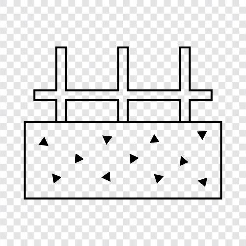 Mischung, Beton, Polymer, Additive symbol