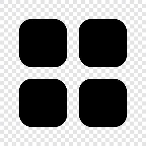 Mobile App, iPhone, Android, iPad symbol