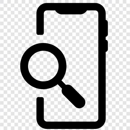 Mobile Apps, Mobile Marketing, Mobile Advertising, Mobile Search icon svg