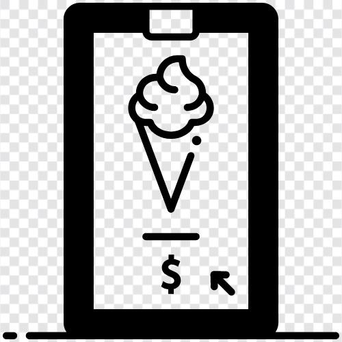 Мобильное мороженое, фургон с мороженым, мороженое, местное мороженое Значок svg