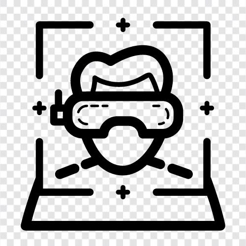 mobile, augmented, virtual, reality icon svg