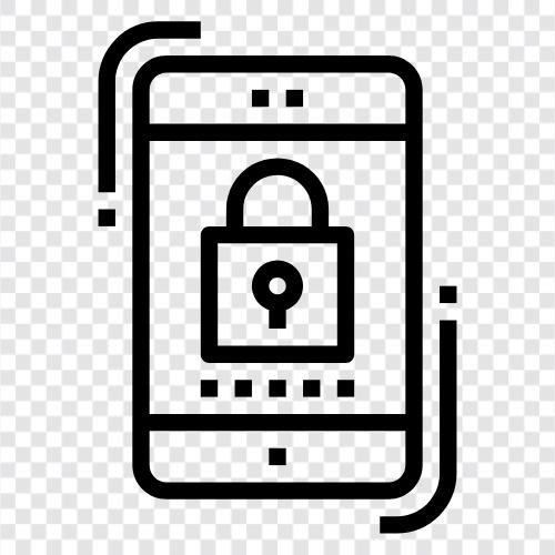 Mobile Phone Security, Security for Mobile Phones, Mobile AntiVirus, Mobile Security icon svg