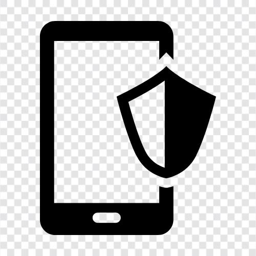 Mobile Security Apps, Mobile Security Tips, Mobile Security News, Mobile Security icon svg