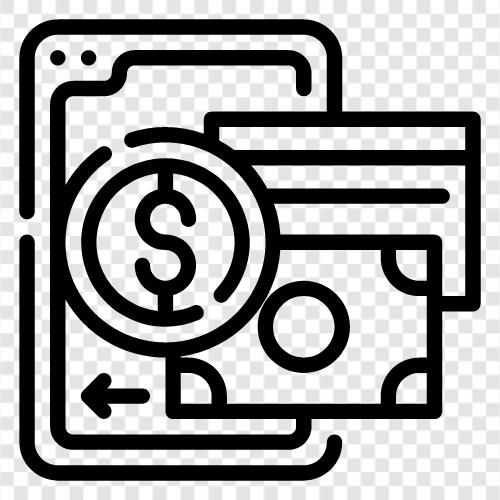 mobile wallets, Apple Pay, Android Pay, PayPal icon svg