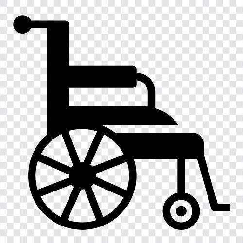 Mobilite scooter, elektrikli tekerlekli sandalye, manuel tekerlekli sandalye, tekerlekli sandalye ikon svg