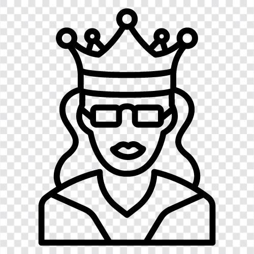 monarch, ruler, president, emperor icon svg
