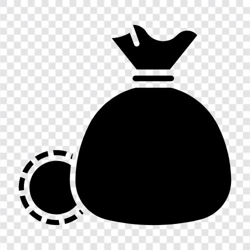 money, bank, savings, budget icon svg