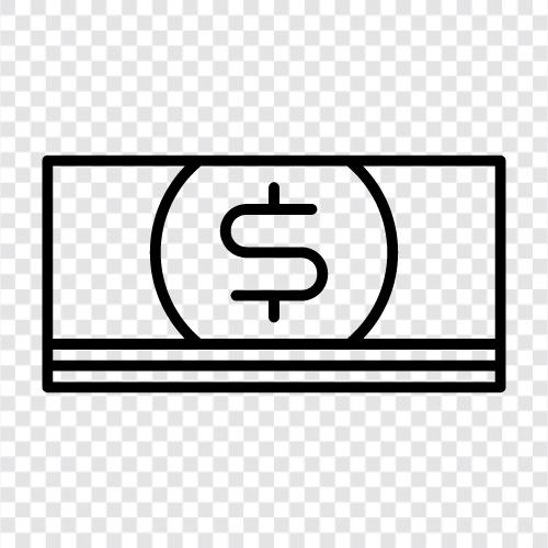 money, finances, cash flow, budget icon svg