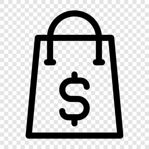 money in a bag, cash, currency, bills icon svg