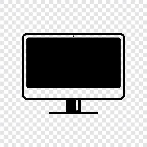 monitor computer, monitor system, performance, software icon svg