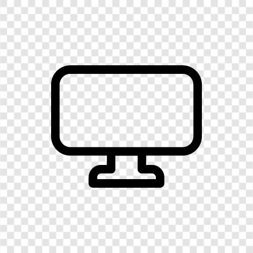 monitor, computer monitor, laptop monitor, desktop monitor icon svg