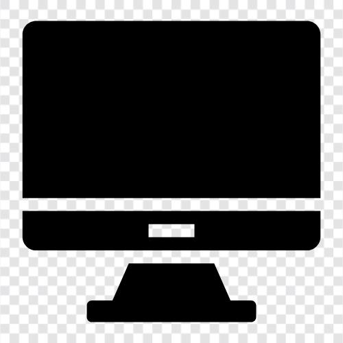 monitor, computer, display, LCD icon svg