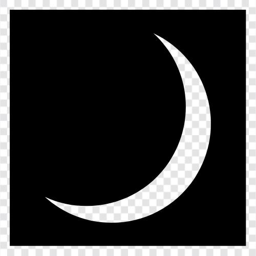 moon, moon phases, new moon, waxing gibbous moon icon svg