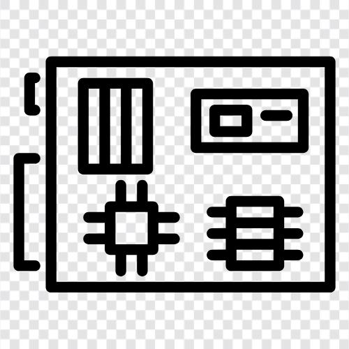 motherboard, cpu, cpu cooler, cooler icon svg