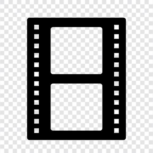 film, celluloid, amerikanisch, film strip symbol