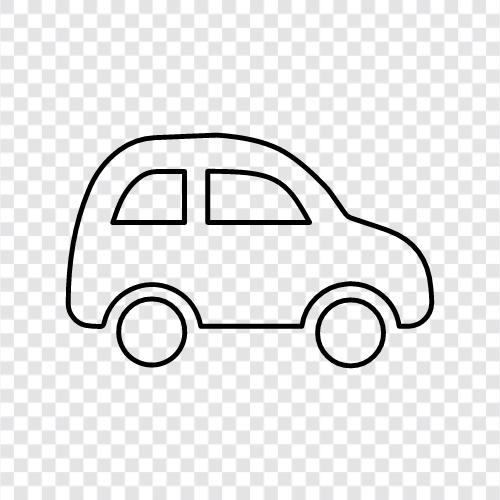 Motorcar, Automobile, Vehicle, Car icon svg