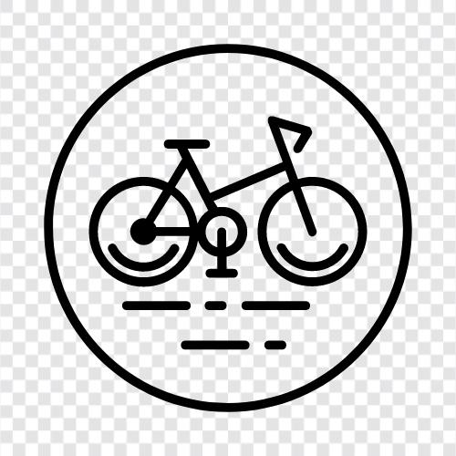 dağ bisikleti, bisiklet, spor, dış mekan ikon svg