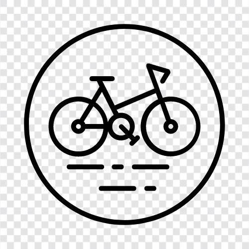 Mountainbiken, Radfahren, Radwege, MountainbikeStrecken symbol