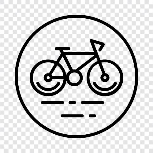 Mountainbiken, Radfahren, Radwege, Radwege in Colorado symbol
