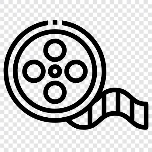 movie roll, film strip, stills, snapshot icon svg