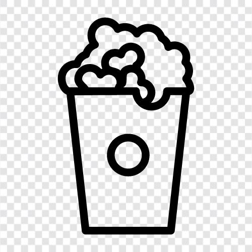 movie theater, theatre, movie, popcorn icon svg